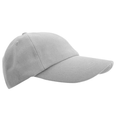 Result Unisex Low Profile Heavy Brushed Cotton Baseball Cap (Pack of 2) (White) - UTBC4232