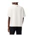 T-shirt ample femme crème Lacoste-2