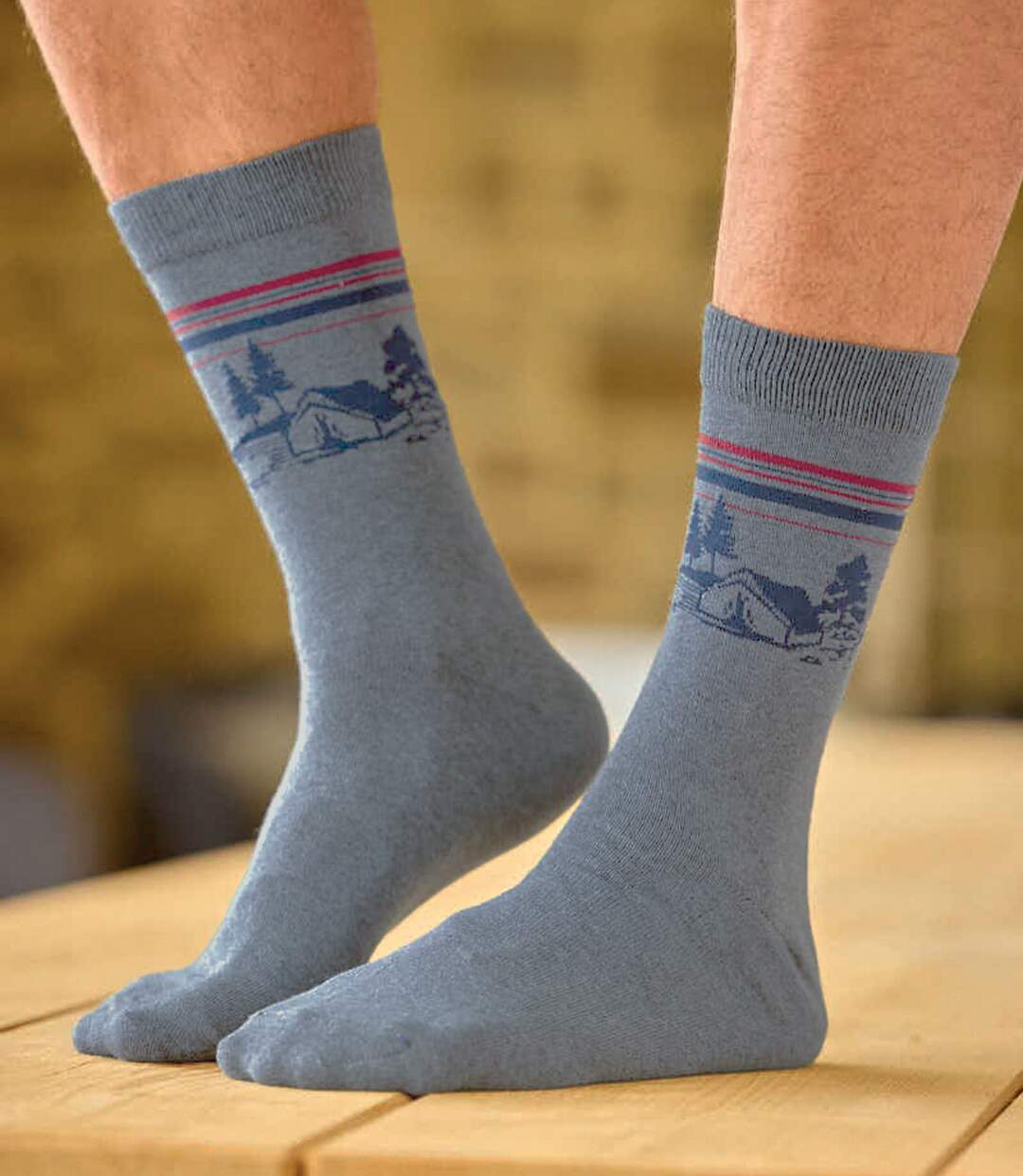 Le Lot de 4 Paires de Chaussettes de Ville-3