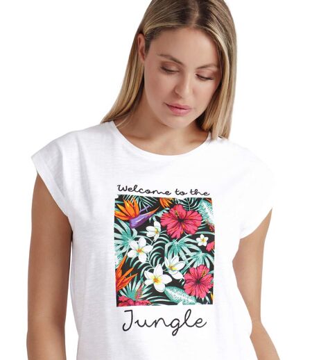 Pyjama short t-shirt Welcome To The Jungle Admas