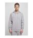 Build Your Brand Mens Basic Hoodie (Heather Grey) - UTRW8025-1