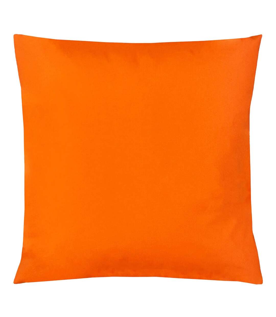 Plain outdoor cushion cover 55cm x 55cm orange Furn