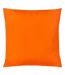 Furn Plain Outdoor Throw Pillow Cover (Orange) (55cm x 55cm) - UTRV3017
