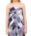Robe longue bustier fleurie bleue - Chic et élégante pour vos sorties d'été-4