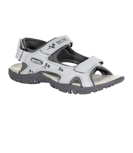 Regatta Womens/Ladies Haris Sandals (Light Steel/Granite) - UTRG4525
