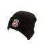 Liverpool FC Bronx Crest Knitted Turn Up Beanie (Black/Green/Red) - UTBS3429