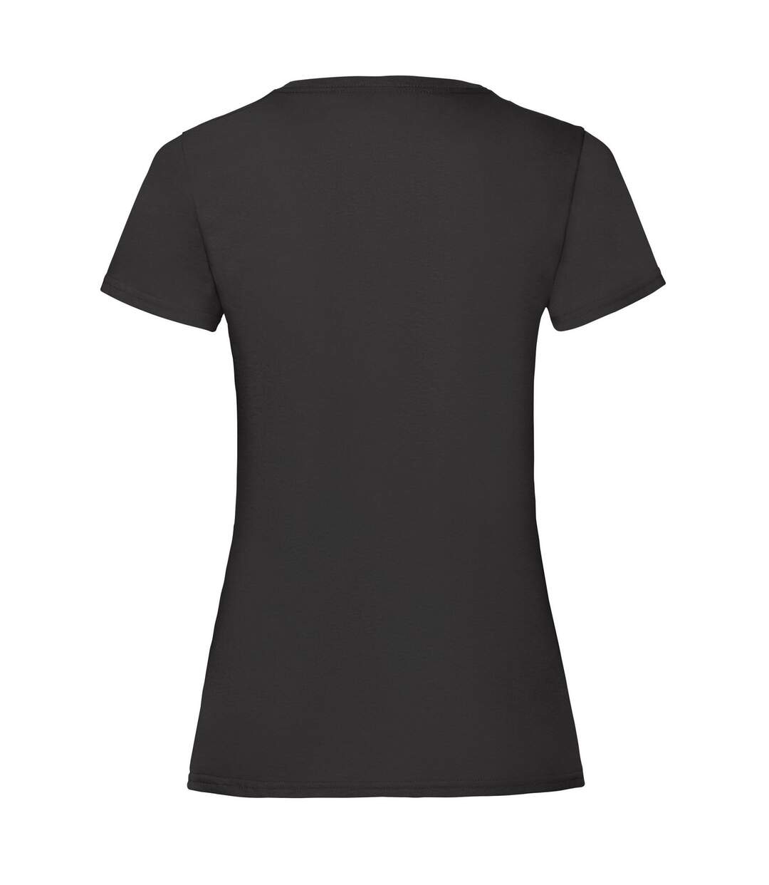 T-shirt Valueweight Femme Noir Fruit Of The Loom-2