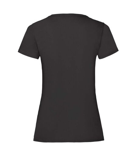 T-shirt Valueweight Femme Noir Fruit Of The Loom