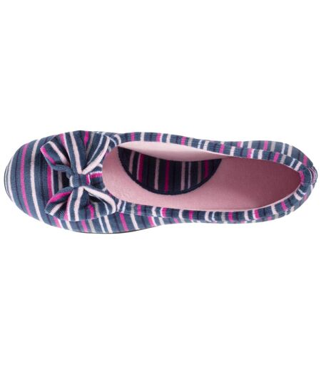 Isotoner Chaussons Ballerines femme semelle everywear™