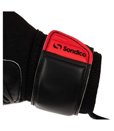 Gants De Gardien De But Aerospine Adulte Noir Rouge Sondico