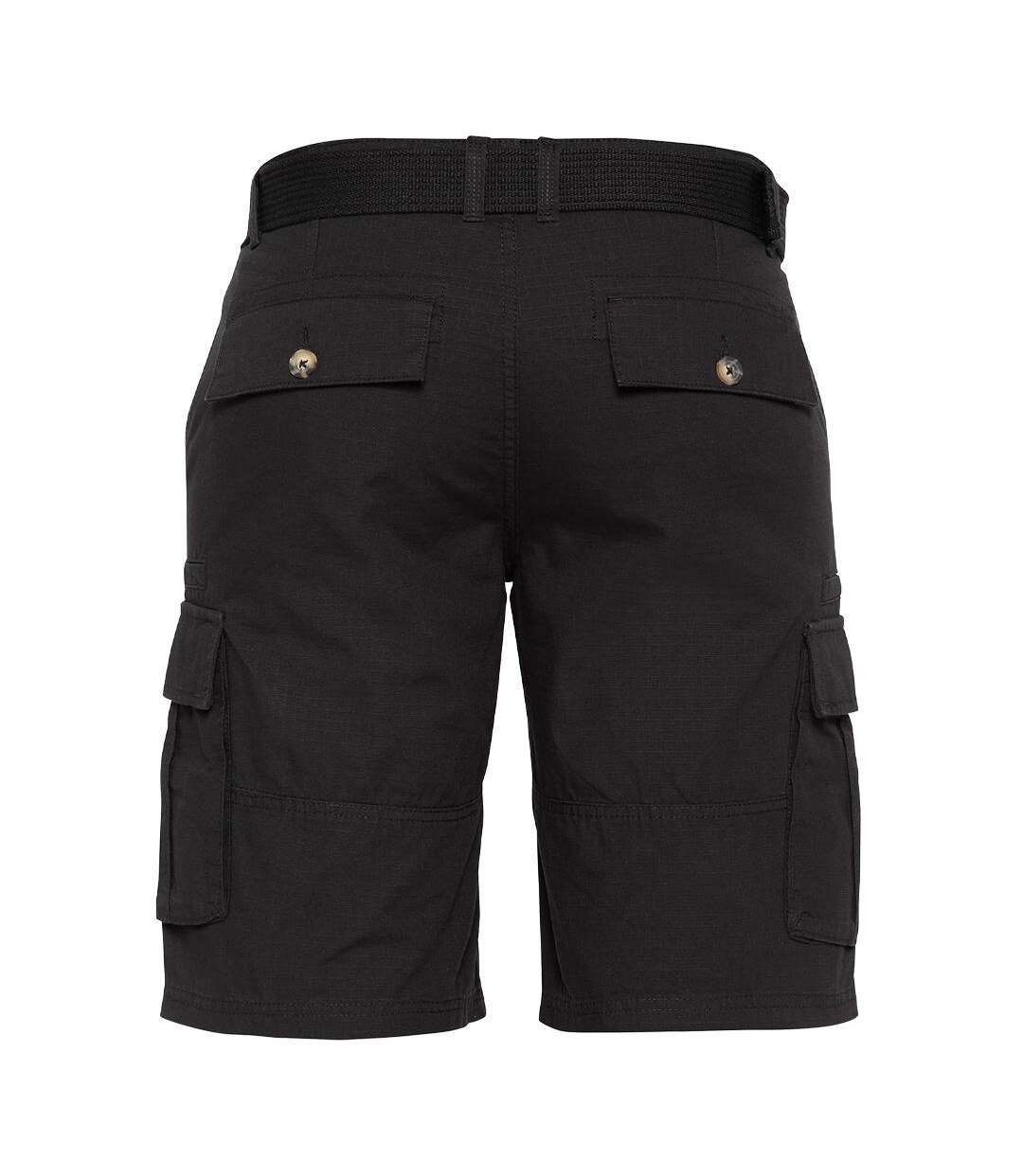 Short noir homme schott trassault-3