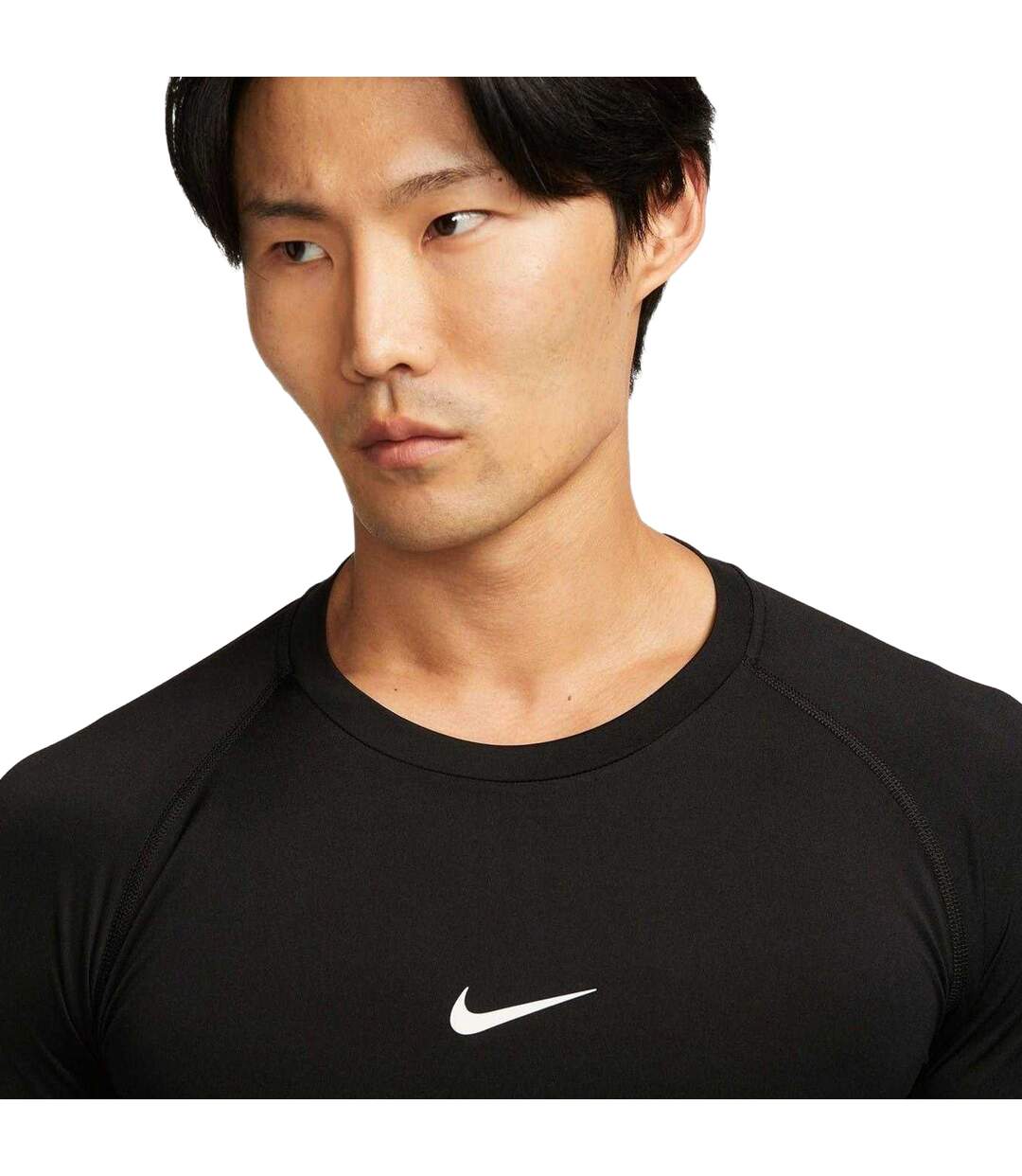 T-shirt Manches Longues Pro Core Homme Noir Nike-3