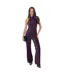 Combinaison Motif/style Scintillant Femme Prune AX Paris-1