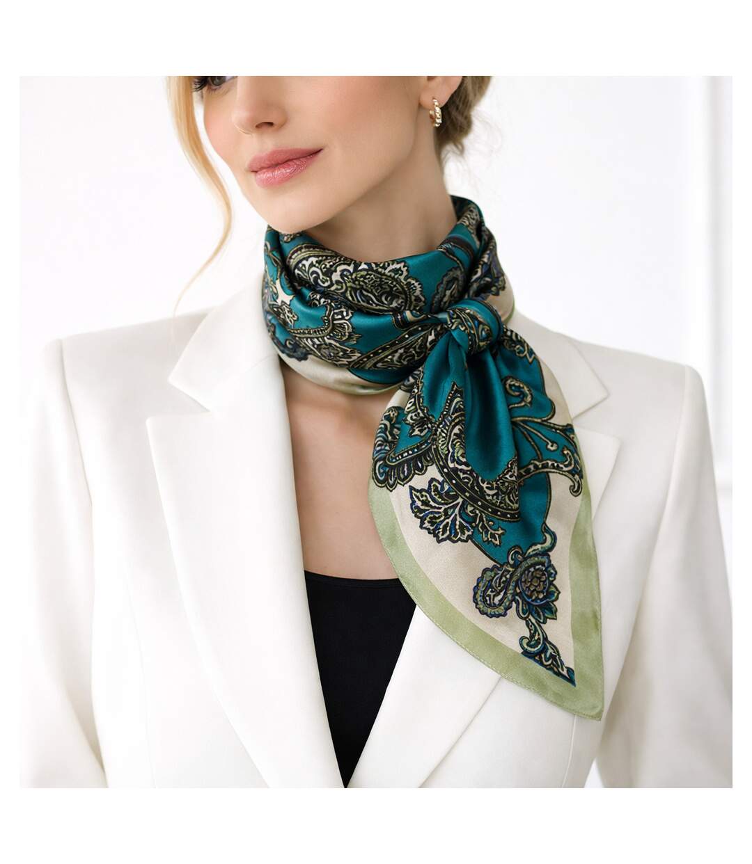 Grand foulard polysatin cachemire-1