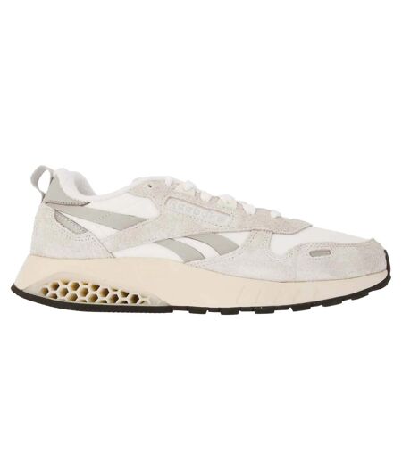 Unisex adult leather hexalite trainers white/grey Reebok