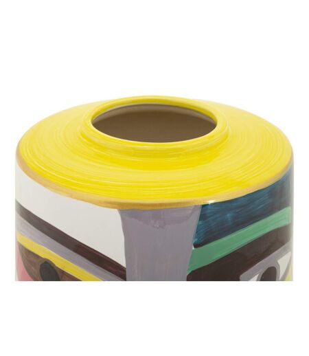 Vase Design en Céramique Piccassy 28cm Multicolore