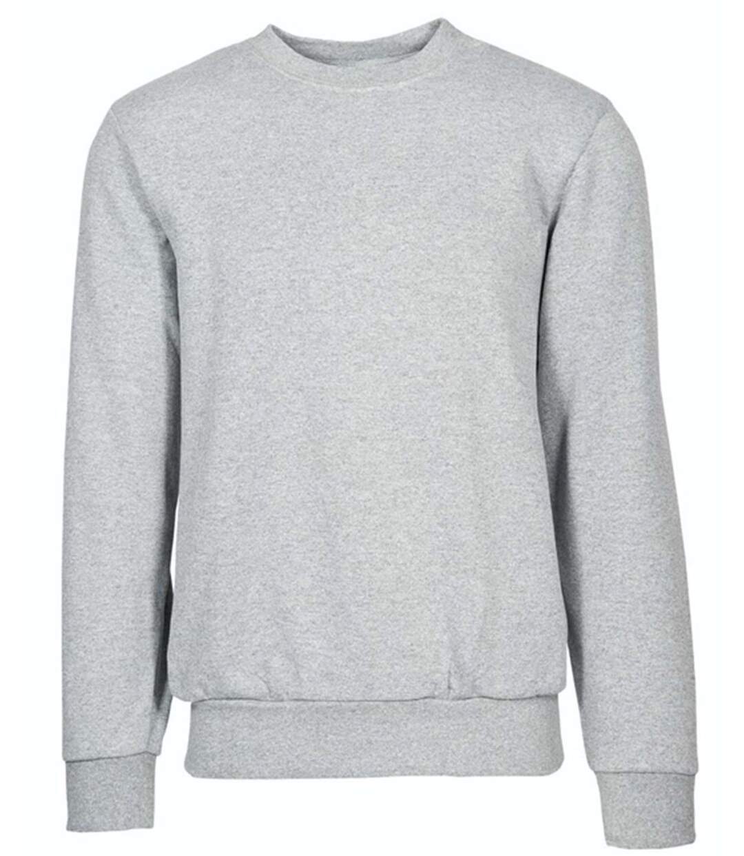 Sweat col rond - Homme - IT465 - gris ash-2