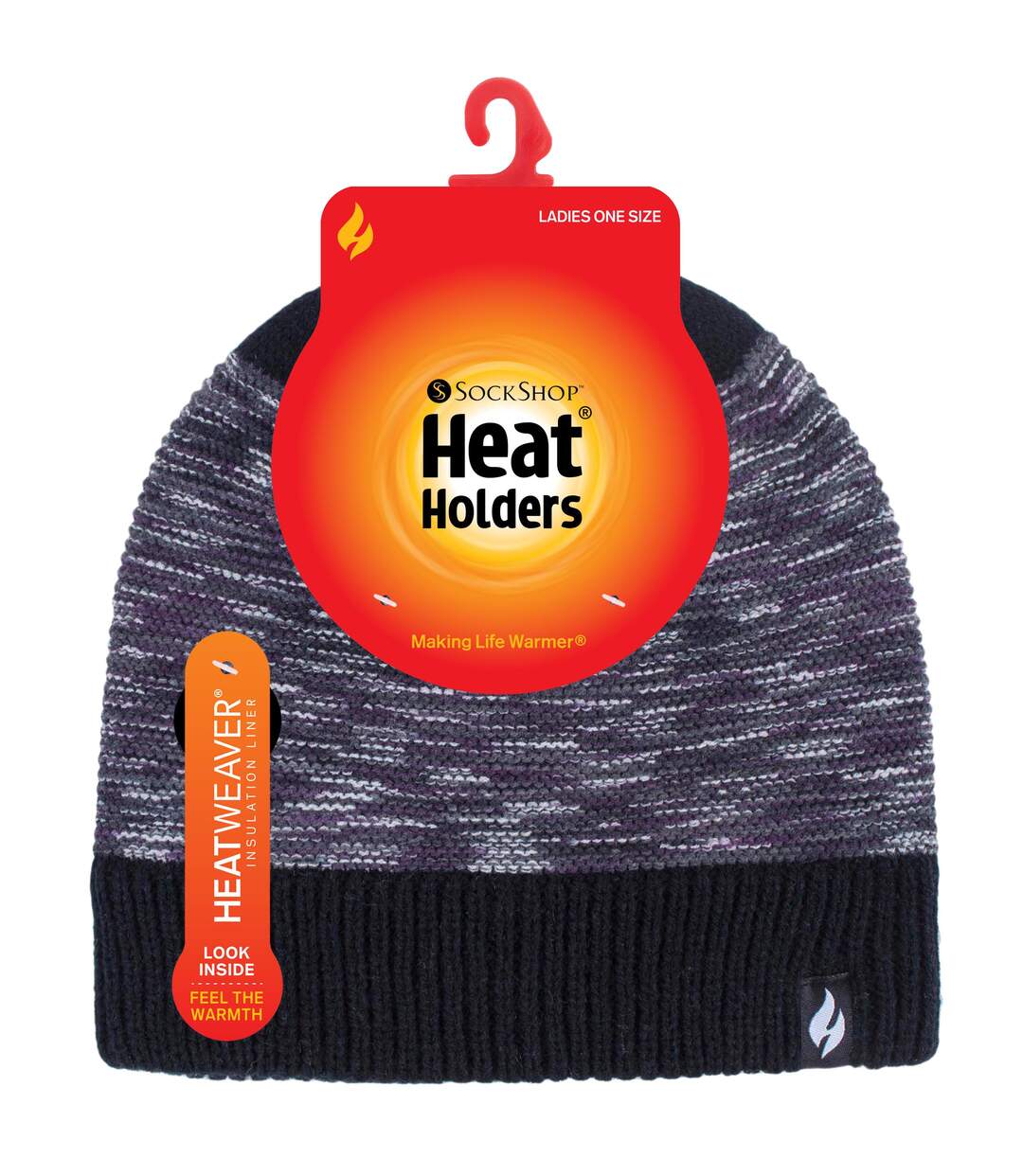 Ladies Thermal Knitted Beanie Hat for Winter-2