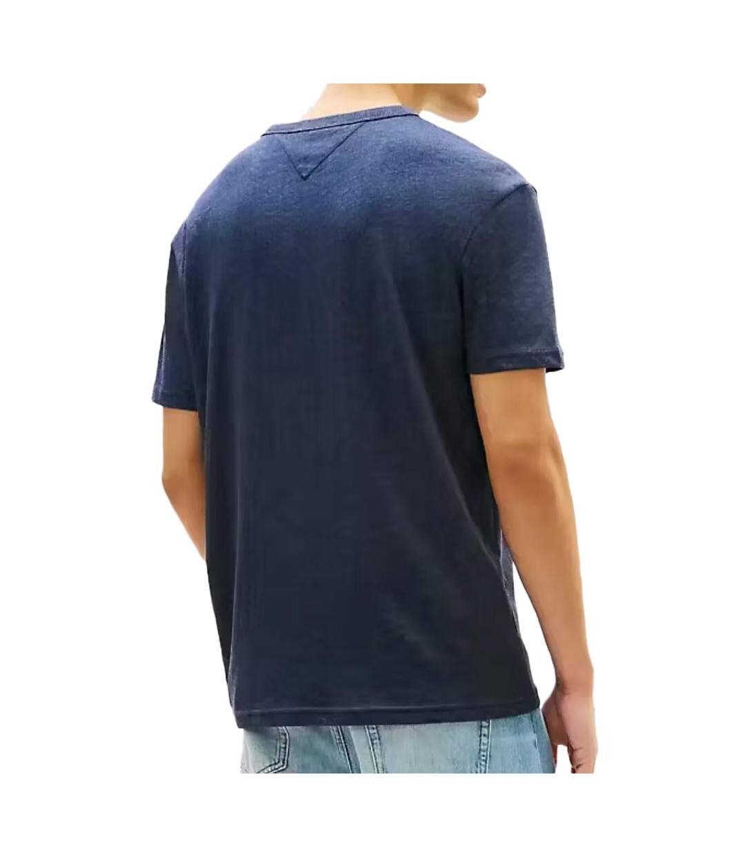T-shirt marine  homme tommy hilfiger tjm reg badge-2