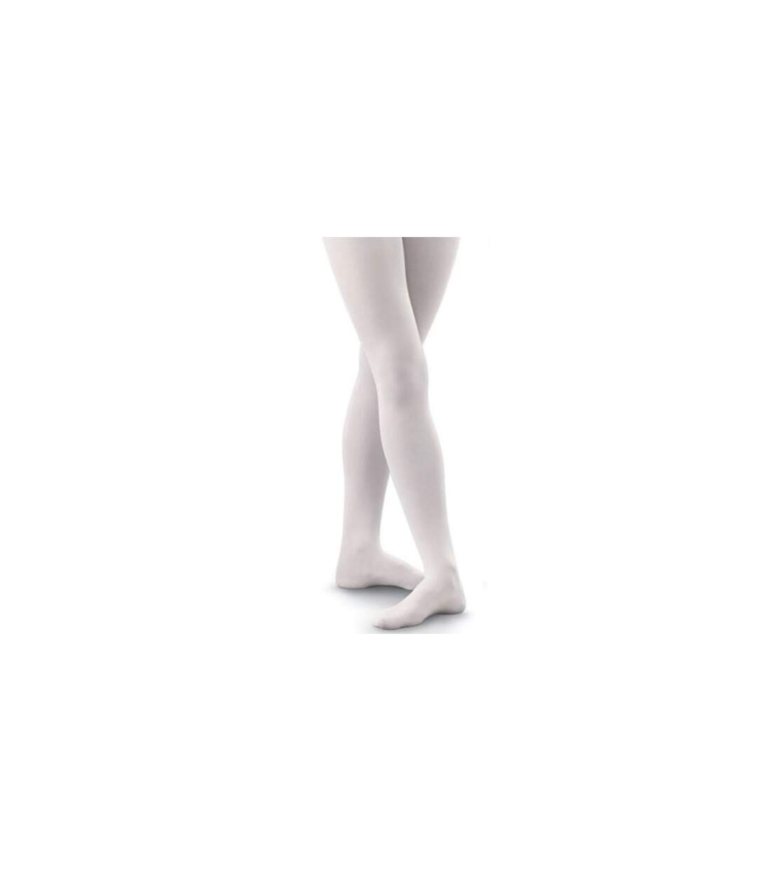 Sock Snob - 1 paire filles et femmes collants dans blanc et roses pour ballerina