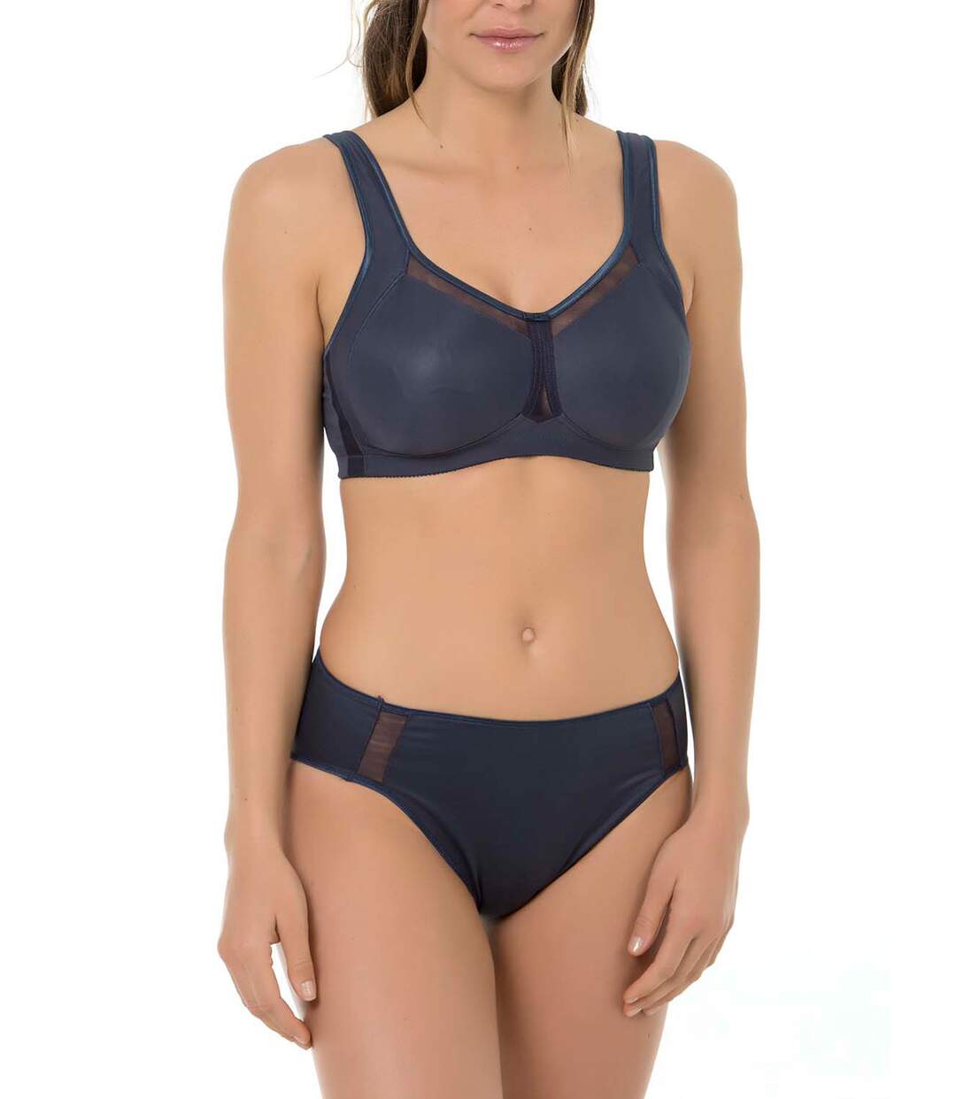 Soutien-gorge sans armatures Adriana Selmark bleu-3