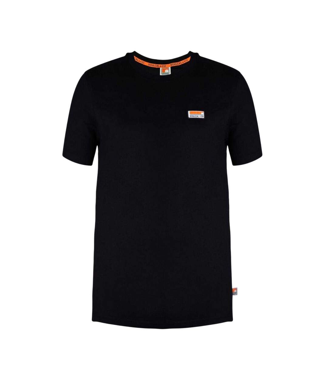 Mens Regular T-shirt Black SoulCal-1