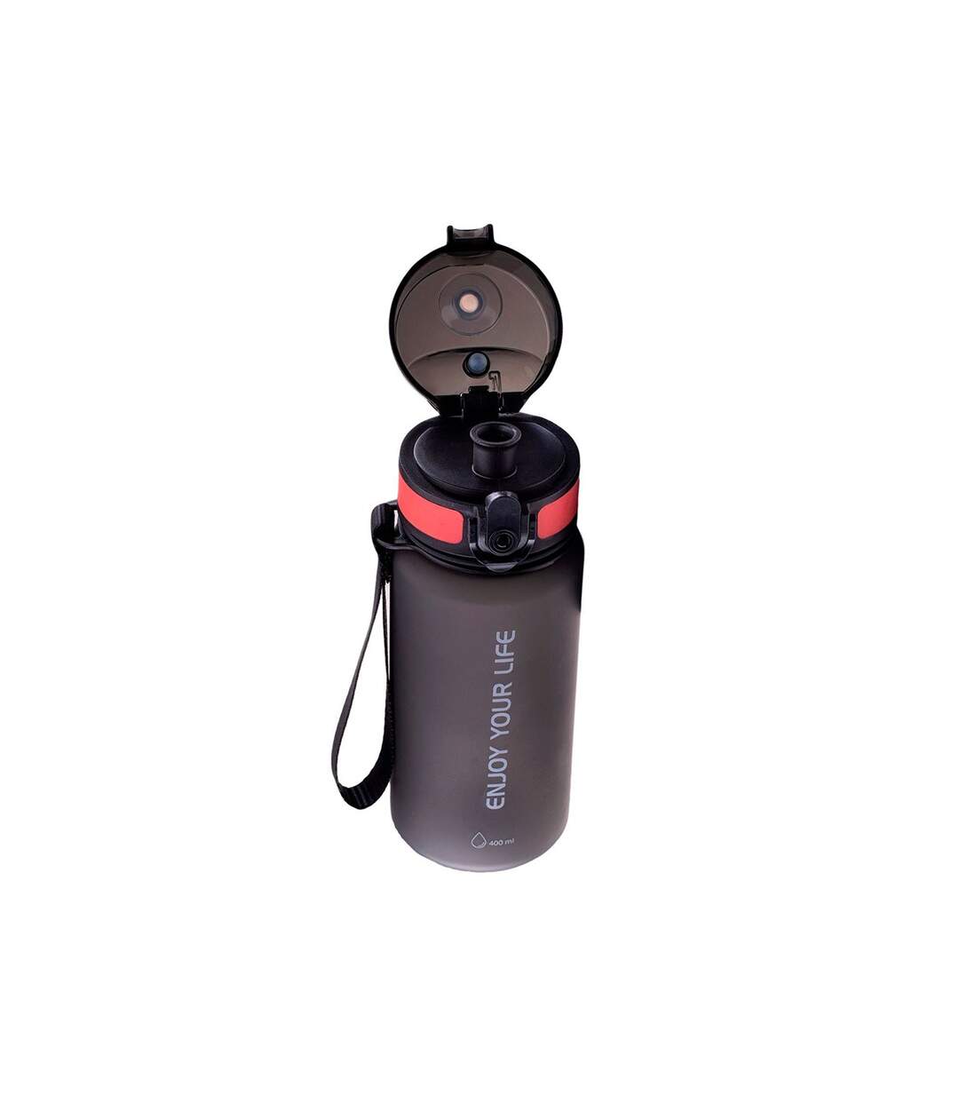 Bouteille De Sport Sumber Taille Unue Noir Rouge IQ-3