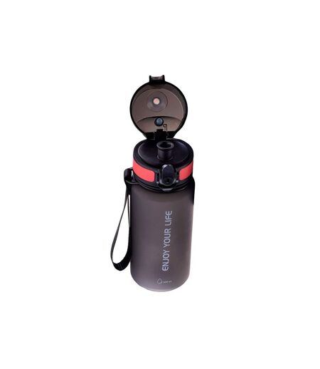 Bouteille De Sport Sumber Taille Unue Noir Rouge IQ