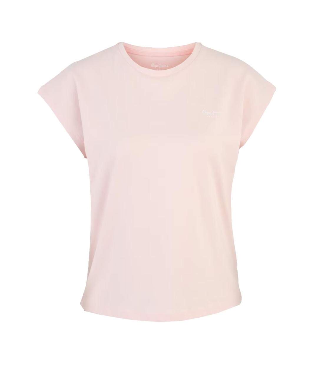 T-Shirt rose clair femme pepe jeans pl506037-2