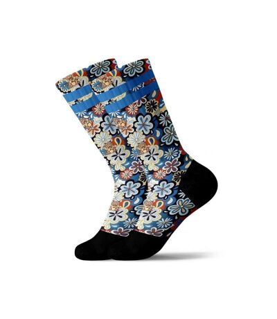 PULL IN Chaussettes Homme Coton NOBADDAYS Bleu Beige