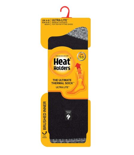 Heat Holders Ultra Lite - 1 Paire Femmes Polaires Hiver Chaussettes Thermiques