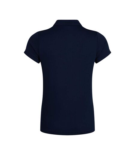 Womens/ladies Club Dry Polo Shirt Navy Canterbury
