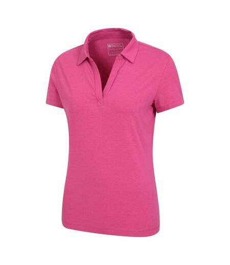 Polo Femme Rose Vif Mountain Warehouse