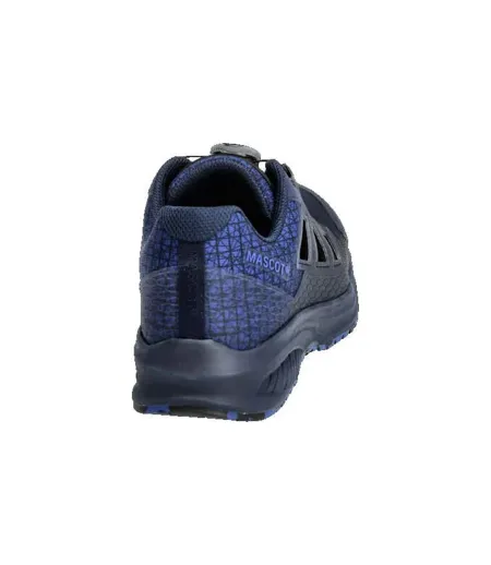 Mens Footwear Accelerate Logo Safety Sandals Dark Navy Azure Blue Mascot