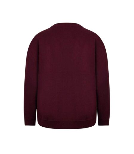 Sweat Motif/style Nœud Femme Bordeaux Miso