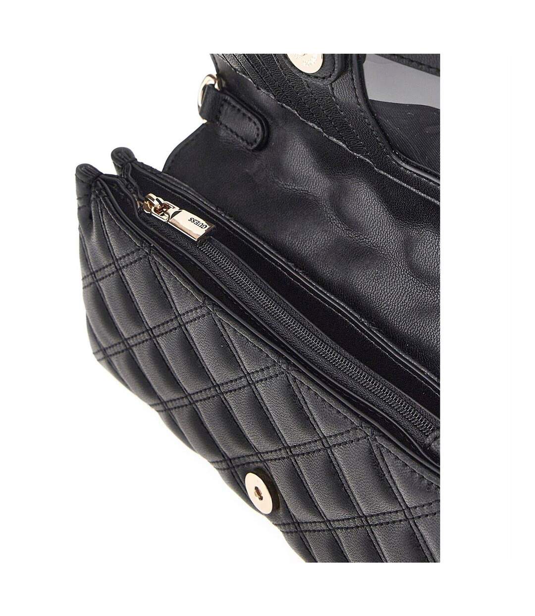 Pochette Motif/style Matelassé Giully Taille Unique Noir Guess-4