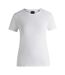 T-shirt Femme Blanc Flammé Boss-2