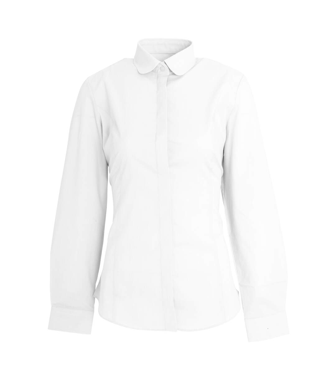 Chemise manches longues femmes blanc Brook-1