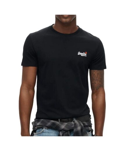 T-Shirt noir homme superdry essential