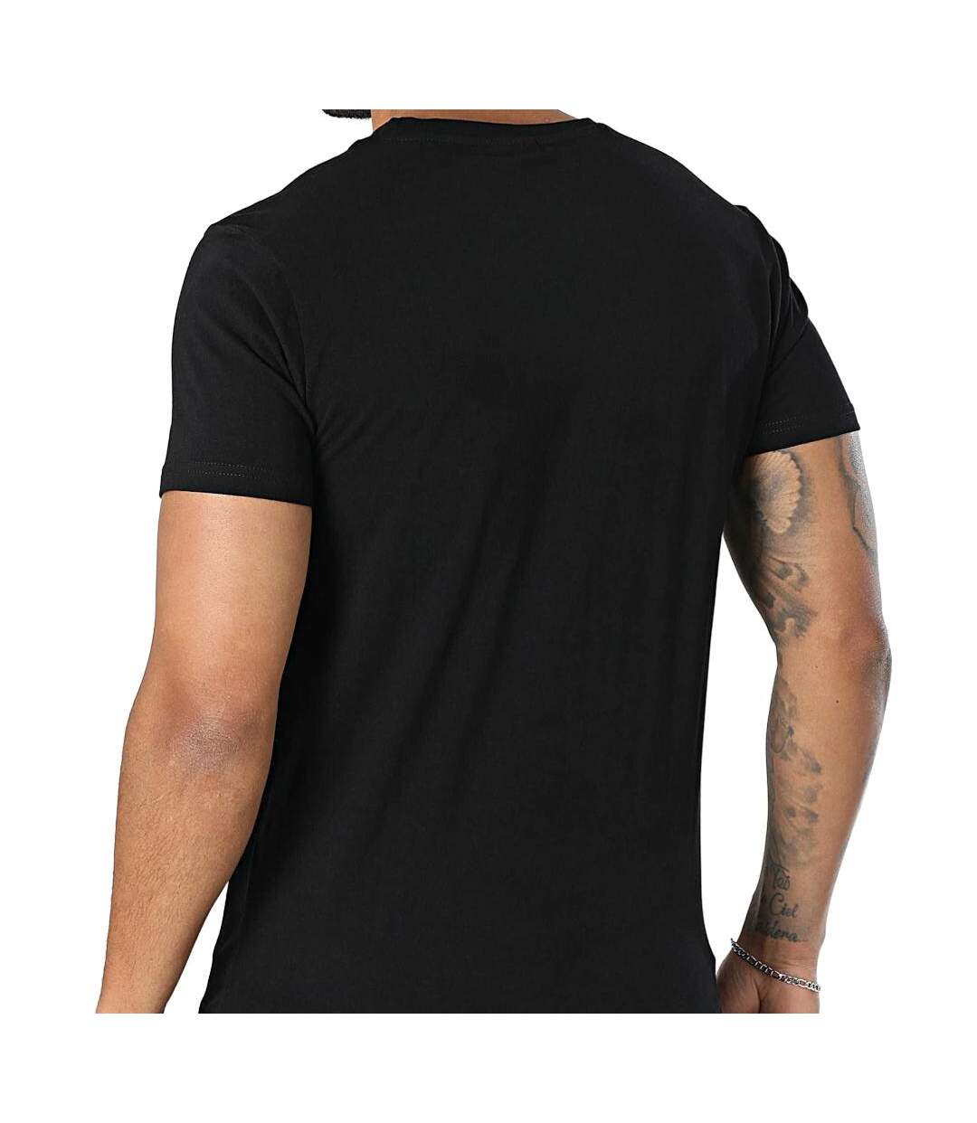 T-shirt noir homme petrol industries tsr002-9999-2