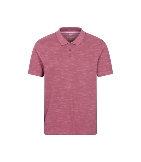 Polo Décontracté Manches Courtes Dawnay Homme Bordeaux Mountain Warehouse
