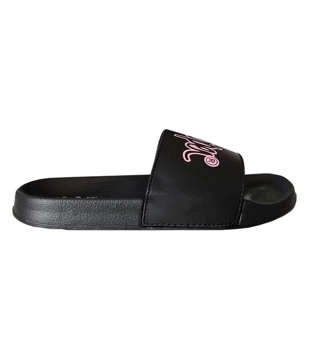 Claquettes Femme Noir Rouge Lee Cooper-1