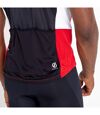 Dare 2B Mens Protraction II Recycled Lightweight Jersey (Danger Red/Black) - UTRG7363