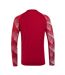 Unisex Adult England Rugby Match Drill Top Red White Castore-2