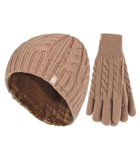 Heat Holders - Ensemble Chapeau Et Gants Pour Femme Pour L'hiver