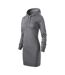 Robe À Capuche Snap Femme Gris Foncé Malfini-3