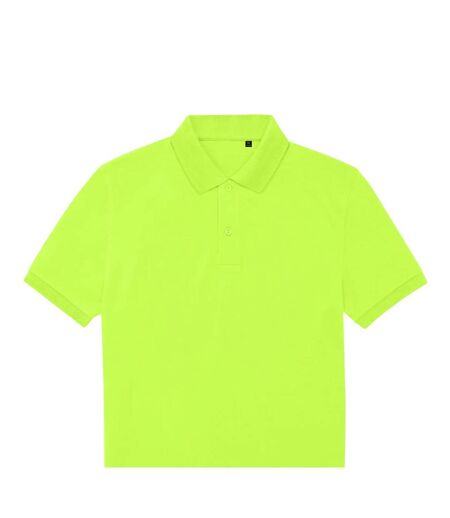 Mens My Eco Polo Shirt Acid Lime B&C