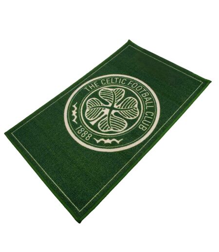 Celtic FC Crest Rug (Green) (One Size) - UTTA4248