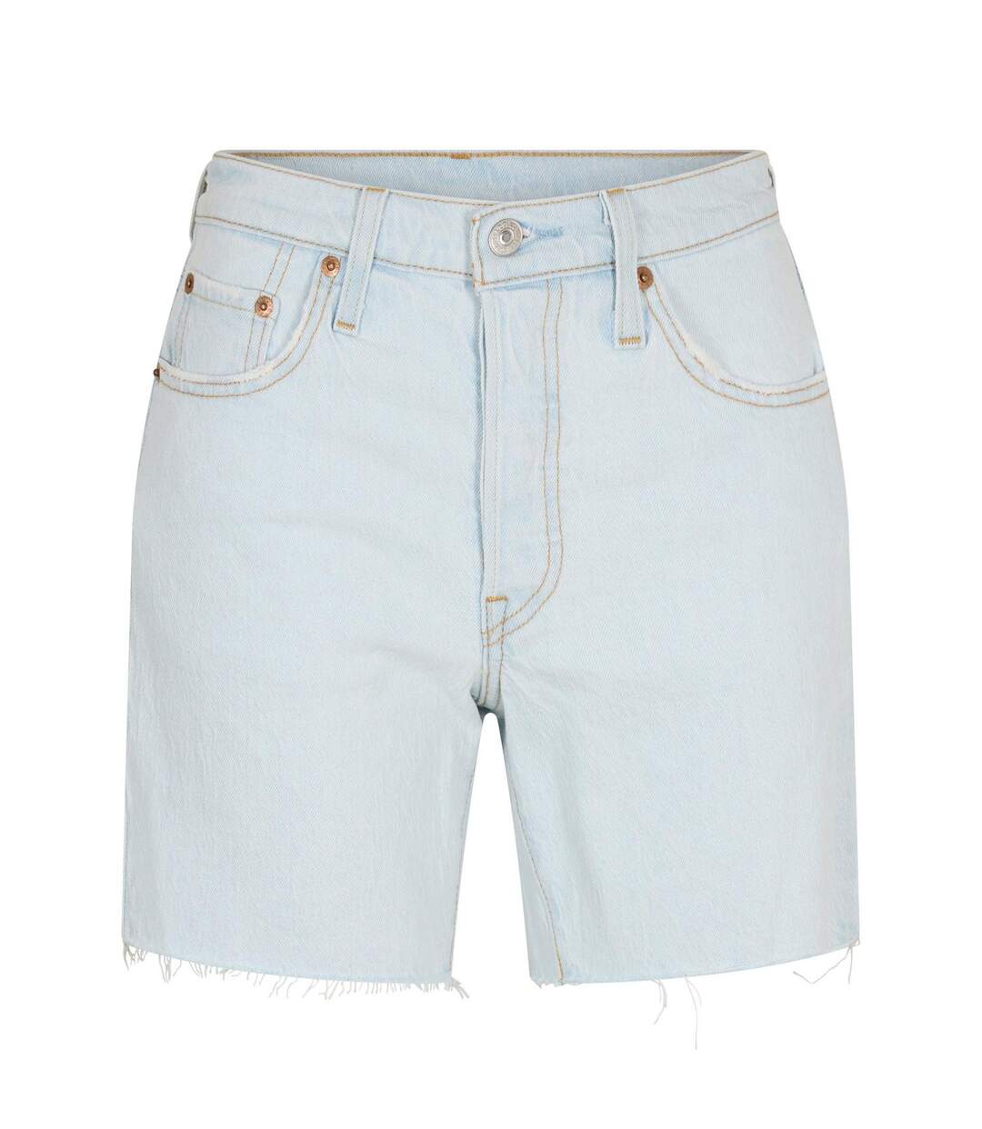 Short Femme Bleu Clair Levis-1