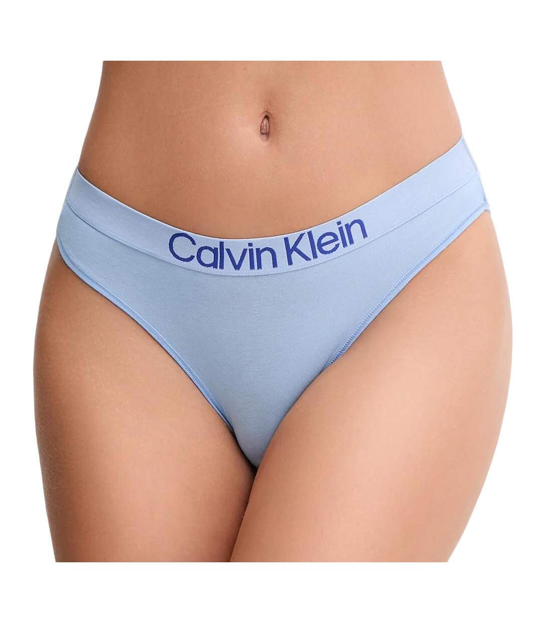 Culotte bleu femme calvin klein jeans bikini-1